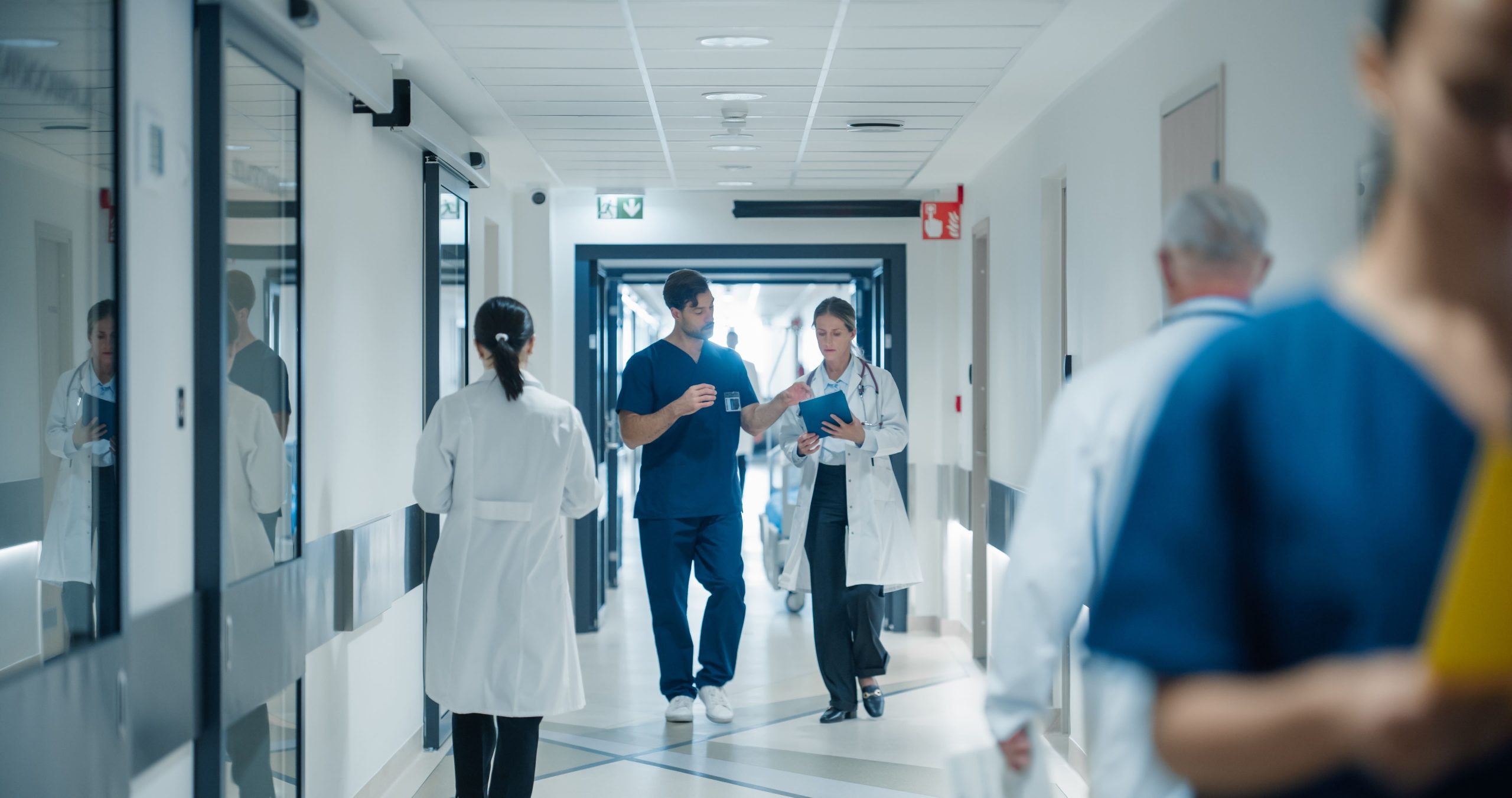 Surgical team in the operating room
